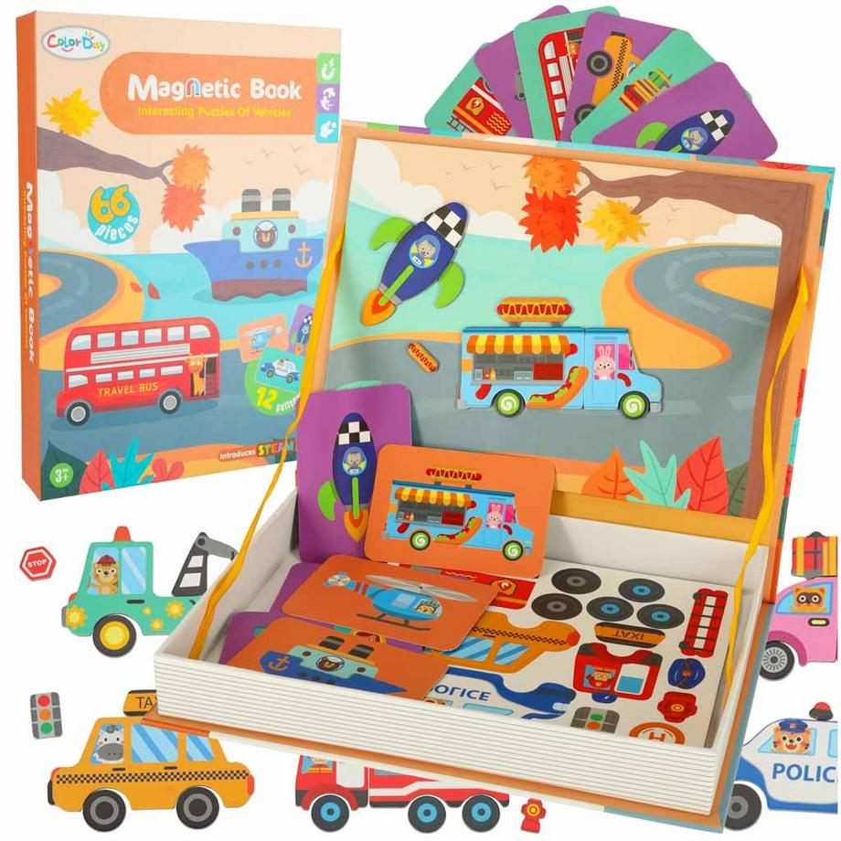 Puzzle del mezzo di trasporto magnetico