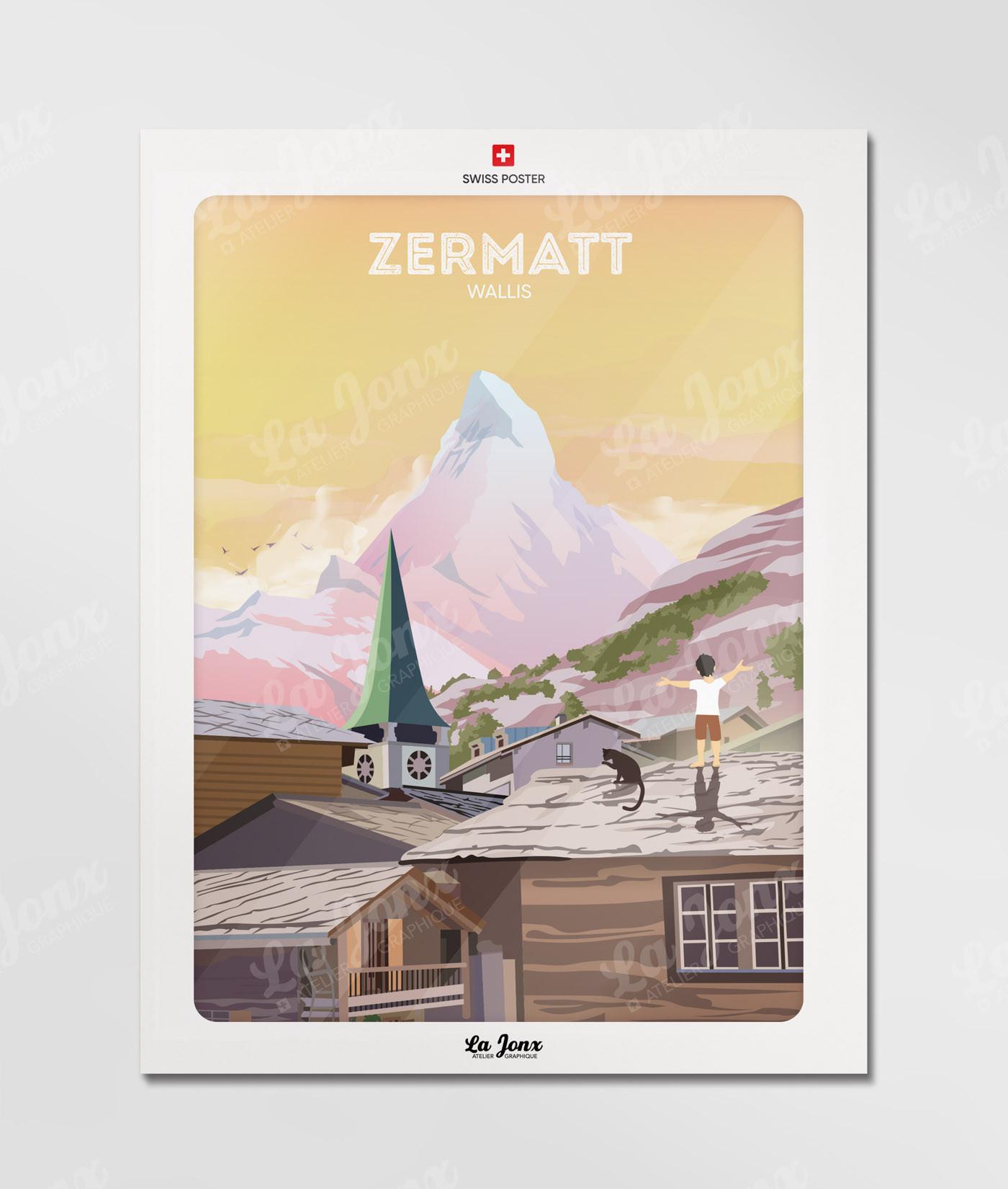 La-Jonx Zermatt - Poster  