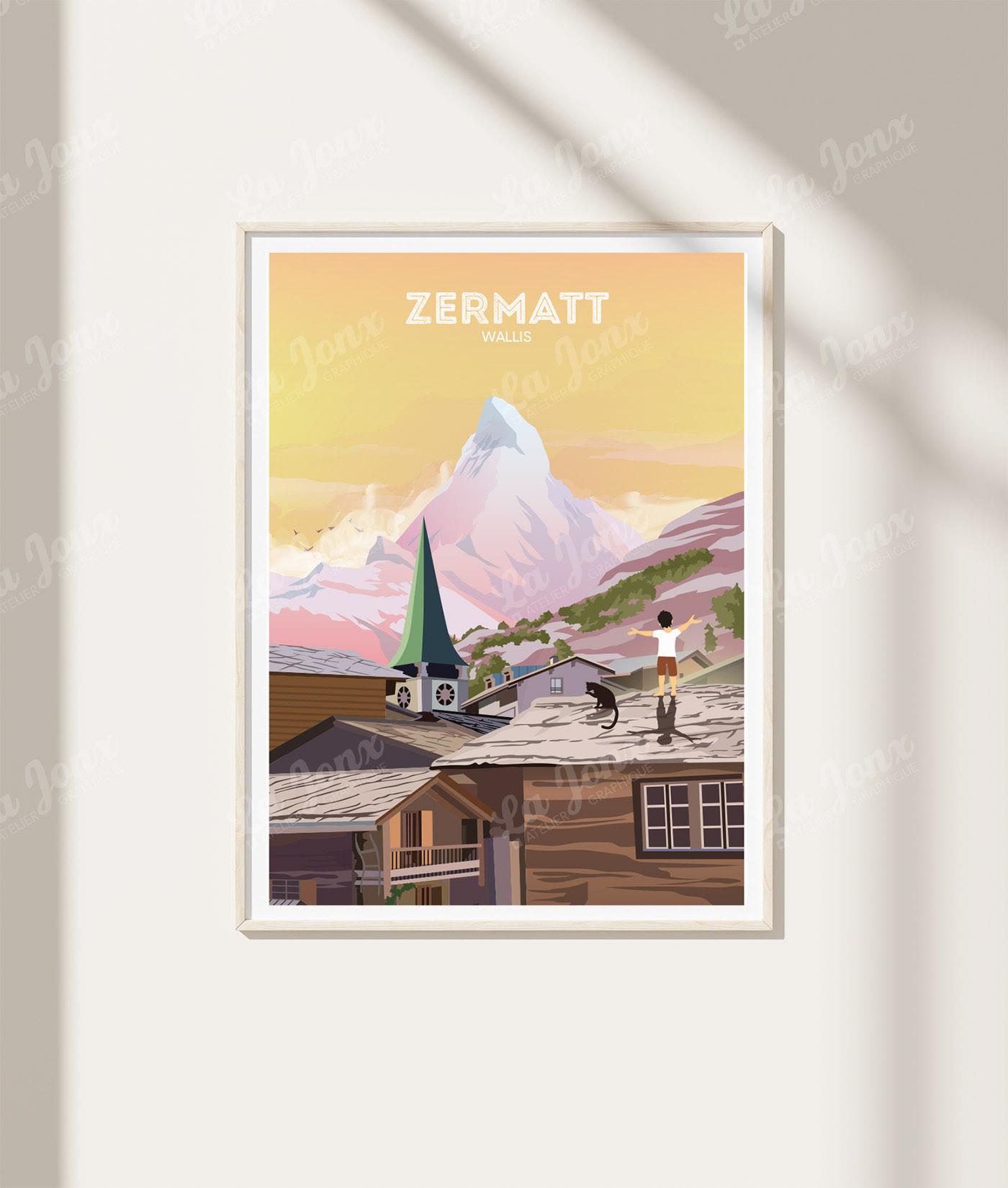 La-Jonx Zermatt - Poster  