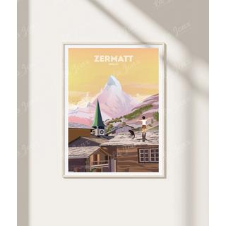 La-Jonx Zermatt - Poster  