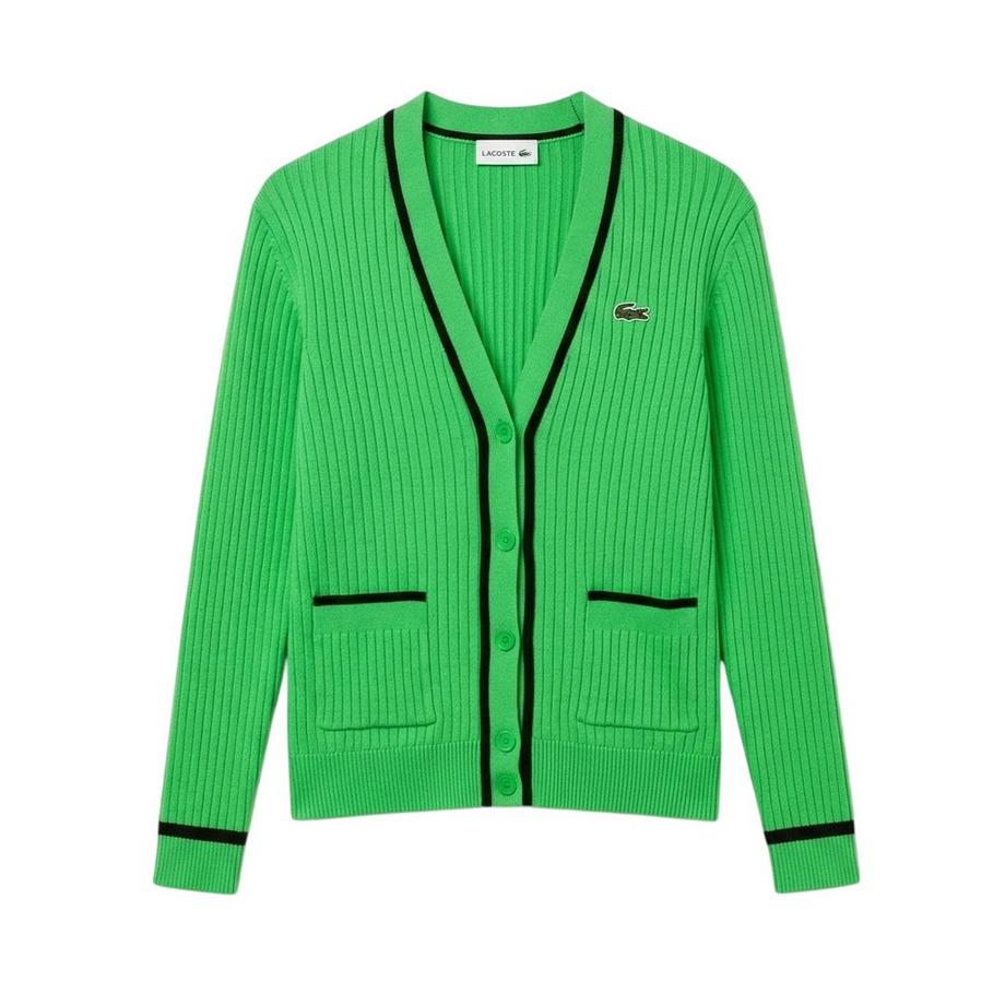 Cardigan Regolare Scollo A V
