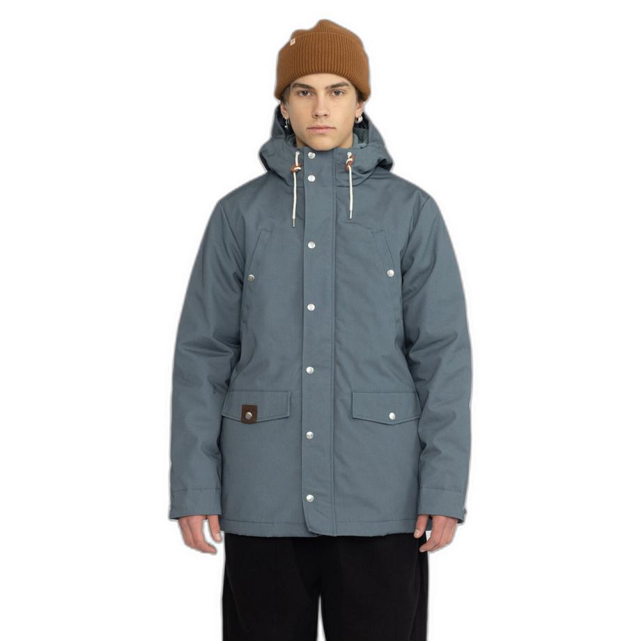 Revolution Parka mit Druckknöpfen  