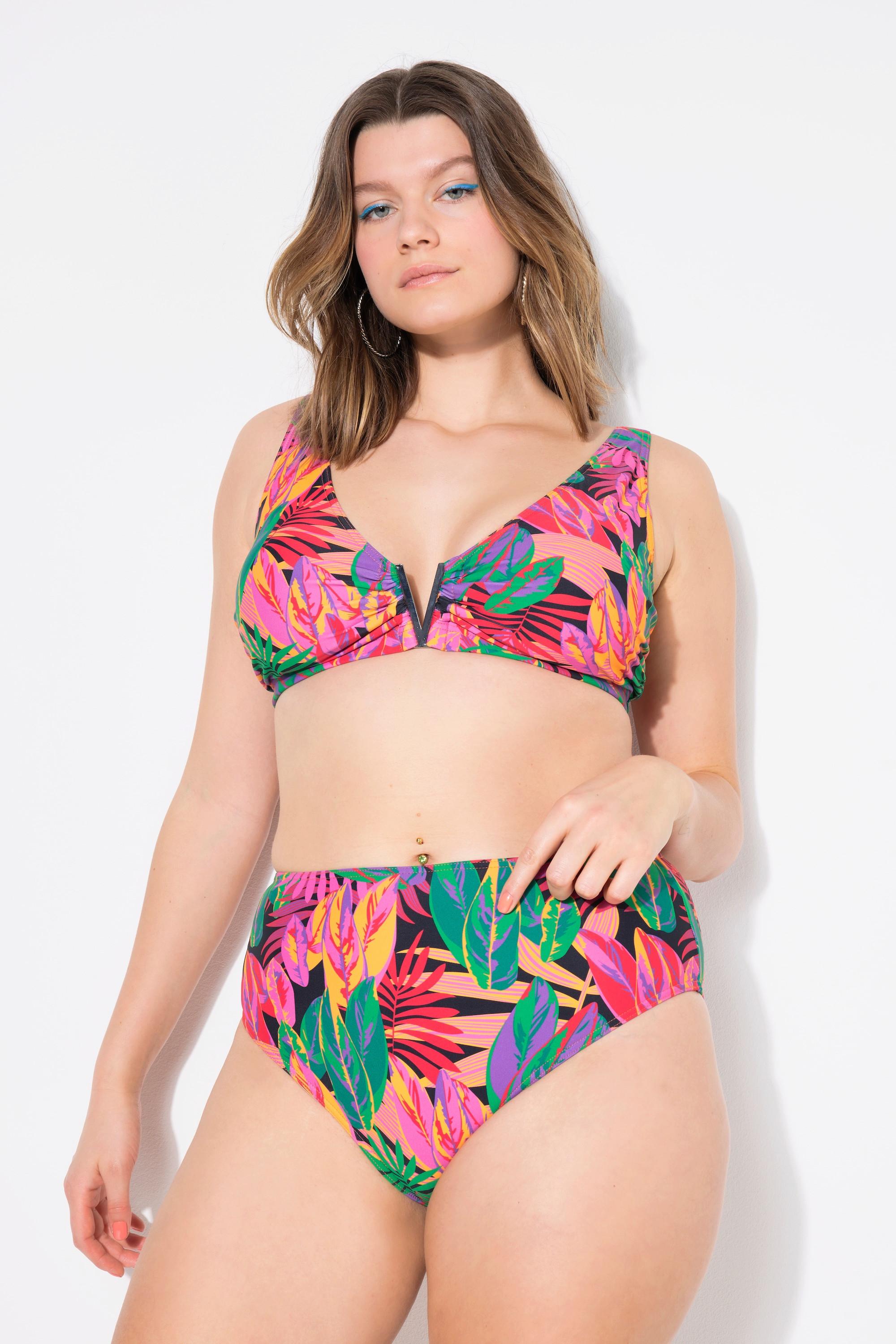 Studio Untold High Waist Shaping Bikini Panty Jungle Print  