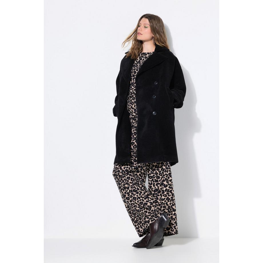 Studio Untold Manteau Oversize Double Boutonnage Col Revers  