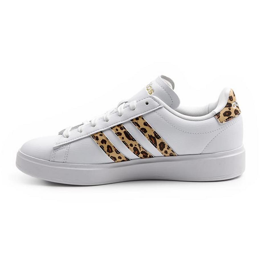 adidas Grand Court 2.0 Leopard Print Sneakers  