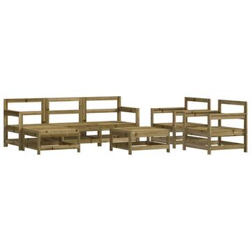 set mobili da giardino Legno di pino impregnato