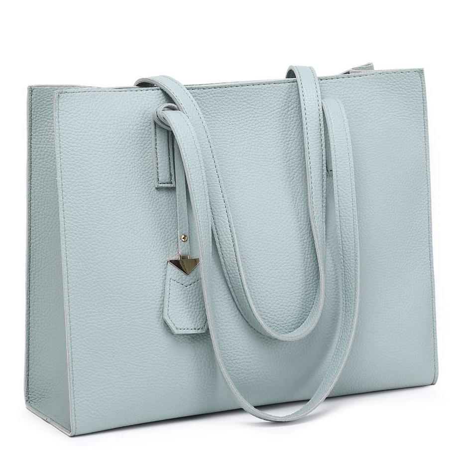 Only-bags.store Grosse Shopper Tasche mit Reissverschluss für Arbeit und Freizeit  