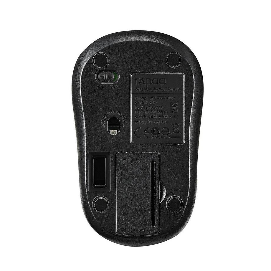 rapoo  RAPOO Optical Mouse 17298 M10+ black 2.4G, wireless 
