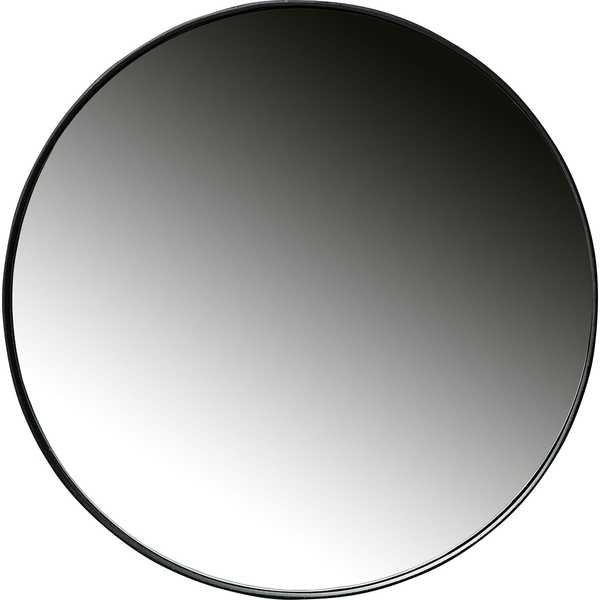 mutoni Miroir Doutzen métal noir rond 80  