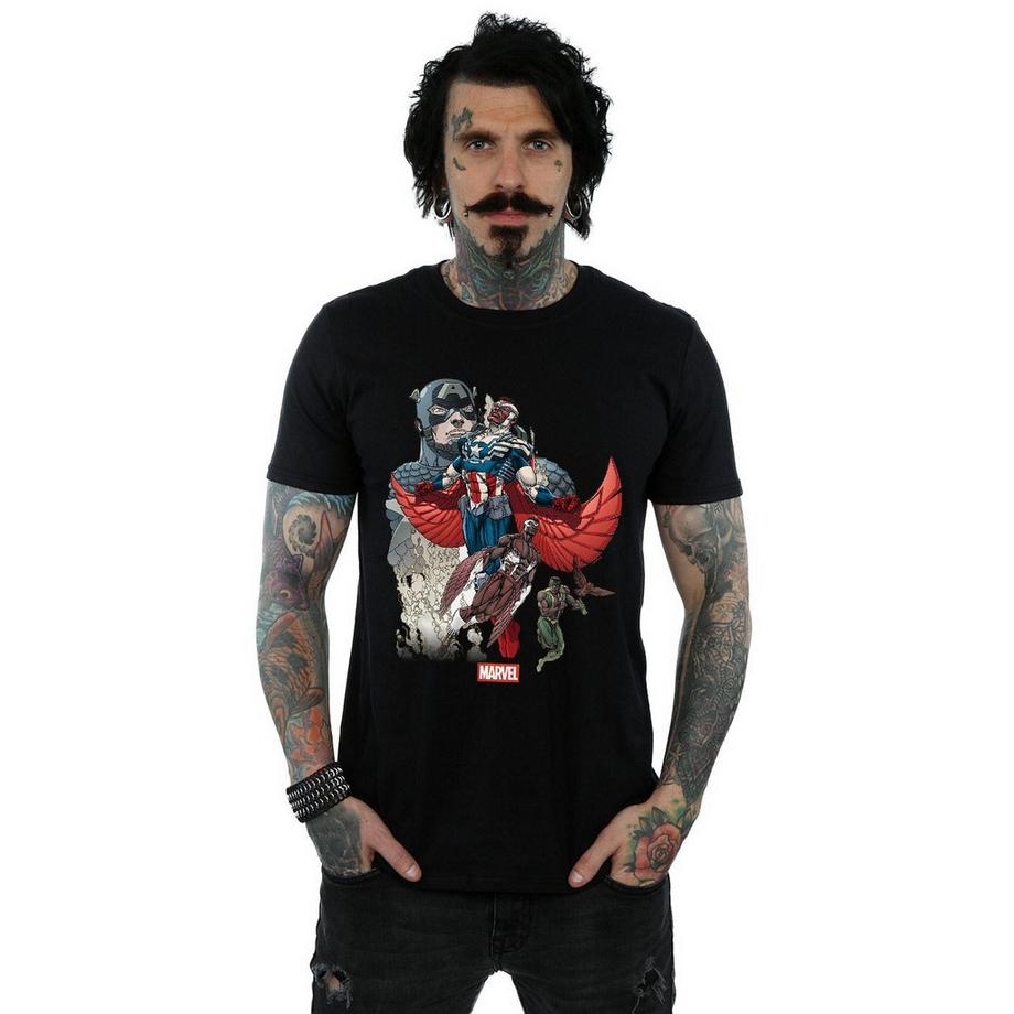 MARVEL Falcon Evolution T-Shirt  