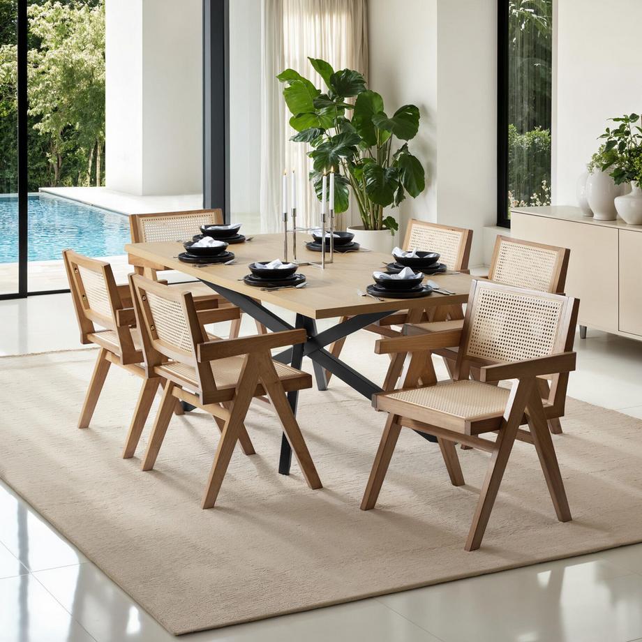 Tectake LISSY Stile boho a pezzo  