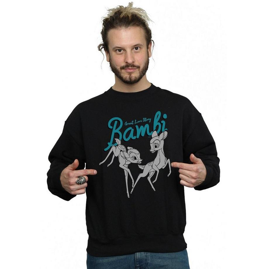Disney Bambi Great Love Story Felpa  