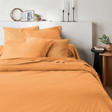 Housse de couette unie coton biologique
