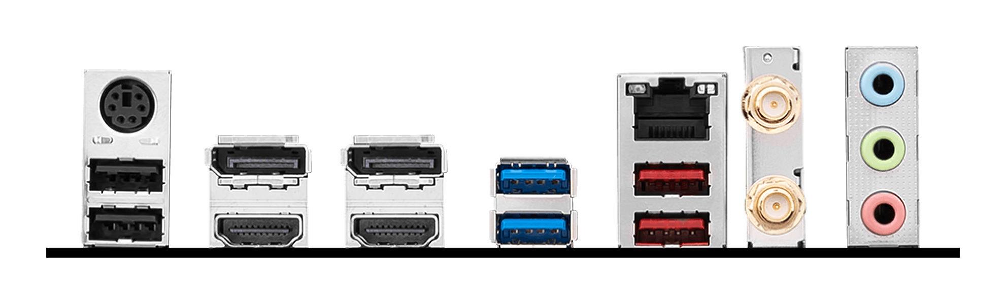 MSI  PRO B760M-A WIFI DDR4 Motherboard Intel B760 LGA 1700 micro ATX 