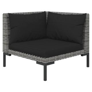 VidaXL Garten-lounge-set poly-rattan  