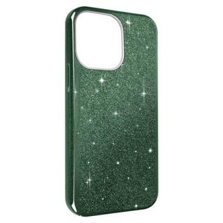 Avizar  Cover Paillette iPhone 14 Pro Verde 