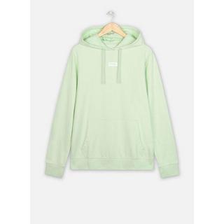 Wrangler Logo Hoodie Green Spray  