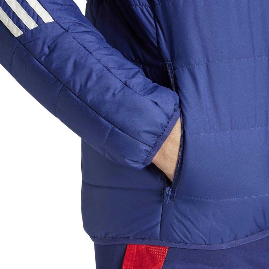 adidas Giacca con Cappuccio Cerniera Su Intera Lunghezza Vestibilità Aderente  
