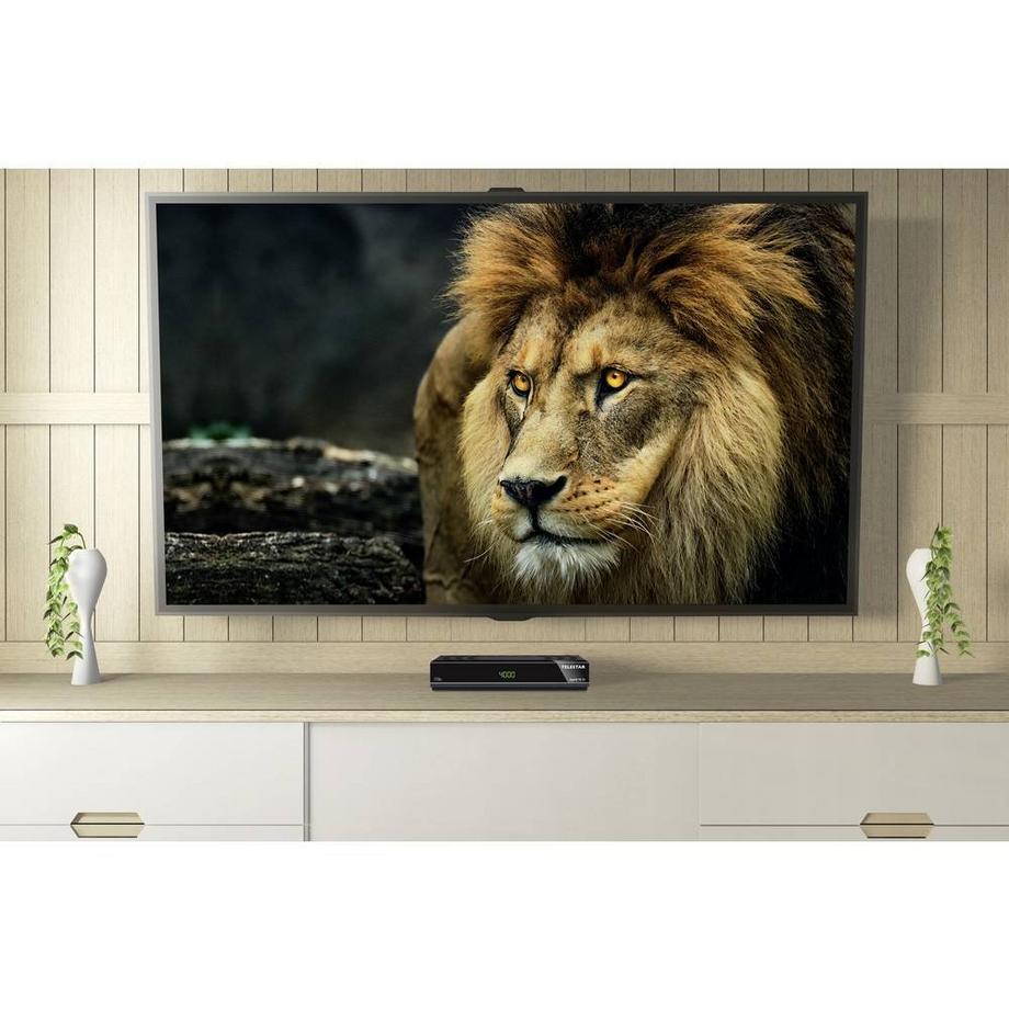 Telestar  HDTV Satreceiver mit vierstelligem LED Display und USB PVR Funktion 