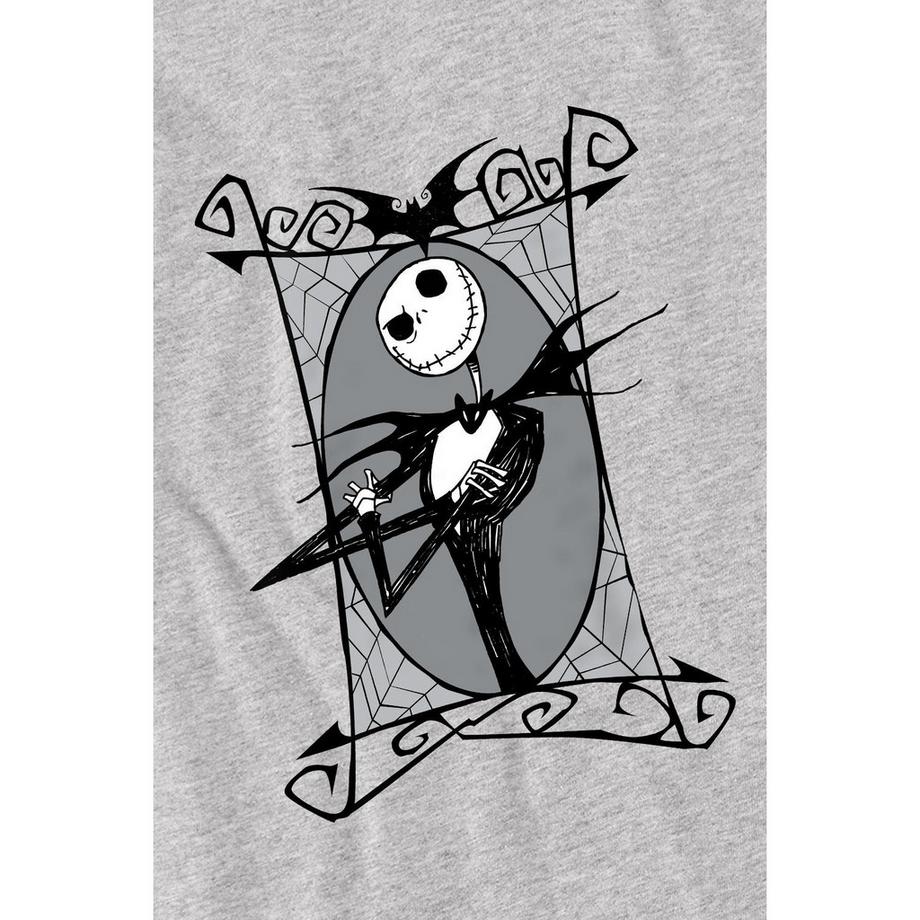 The Nightmare Before Christmas  Maglietta Jack Skellington Cornice 