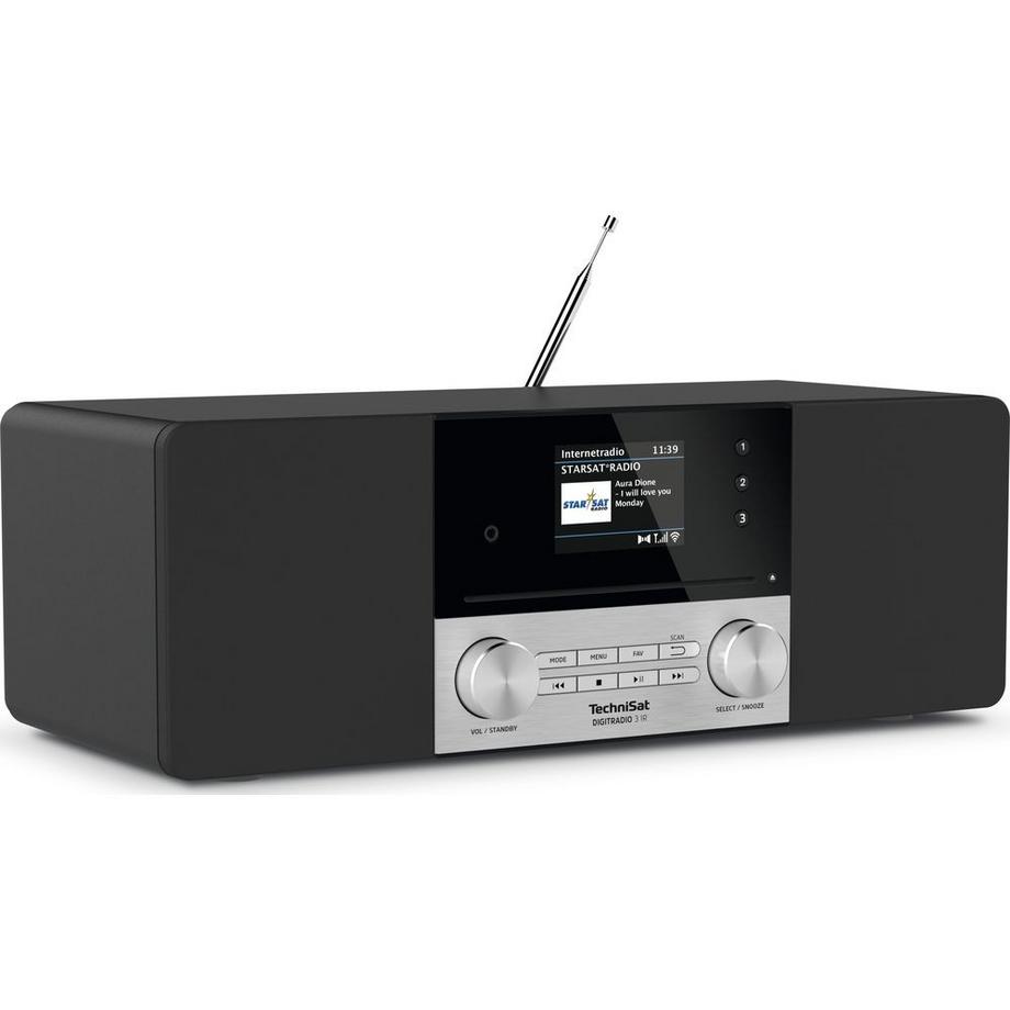 TechniSat  DigitRadio 3 IR schwarz-silber 