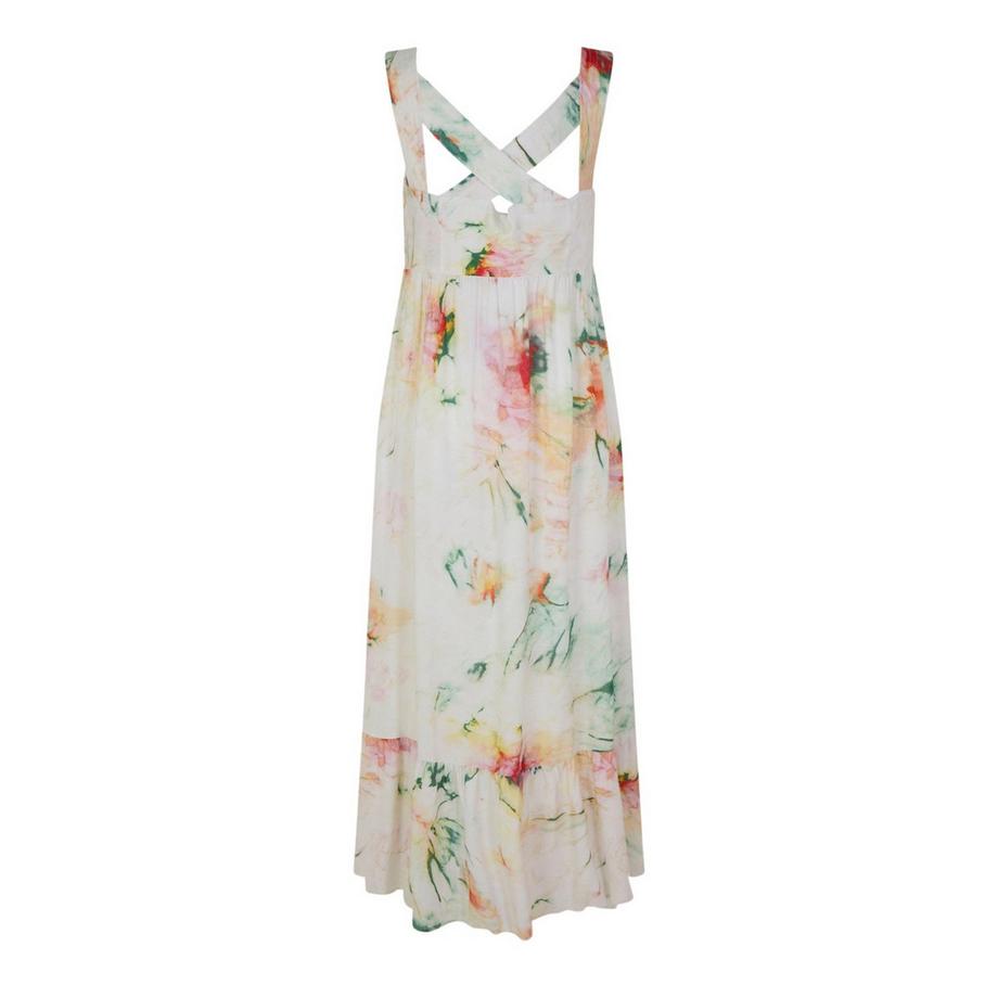BOSS  Maxikleid, Eckiger Ausschnitt 