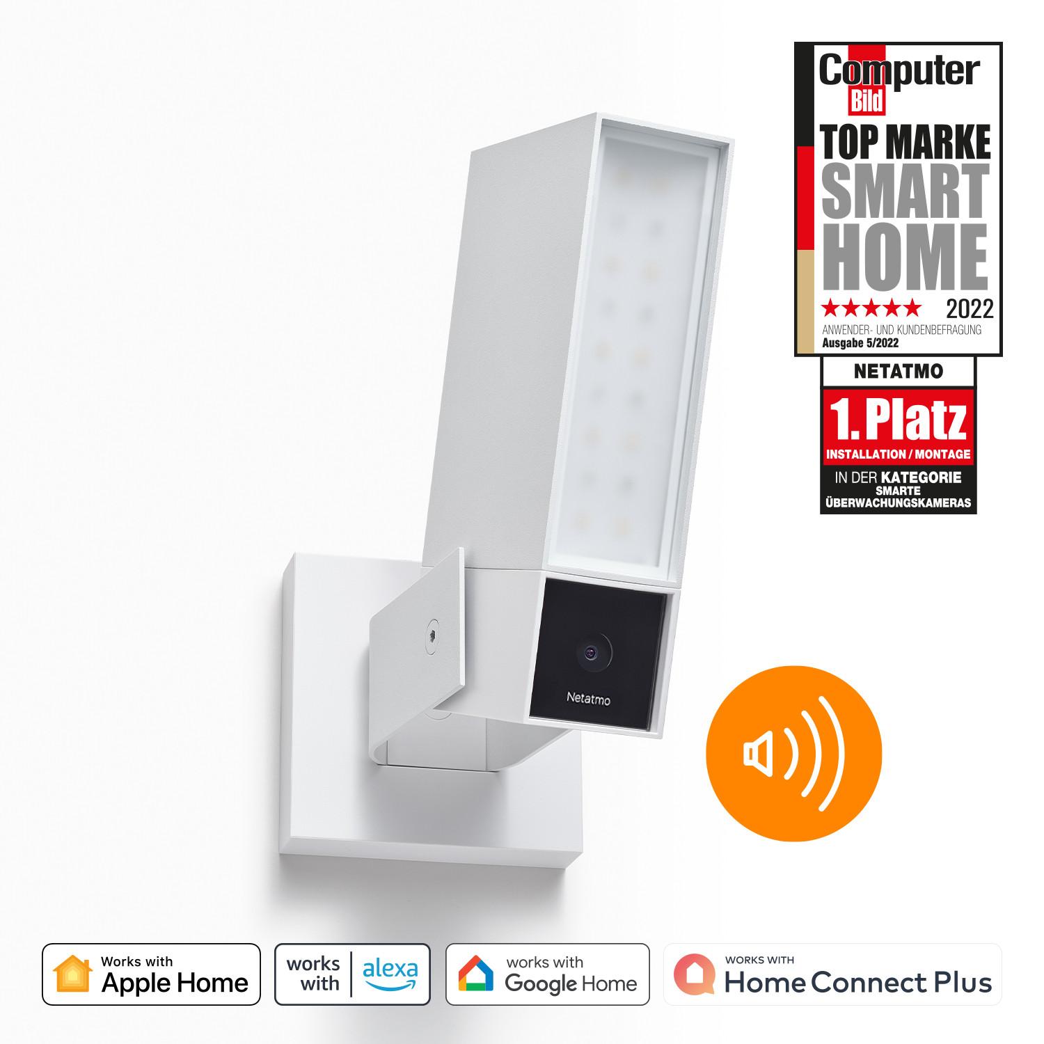 NETATMO  Caméra extérieure intelligente (Presence) avec sirène 