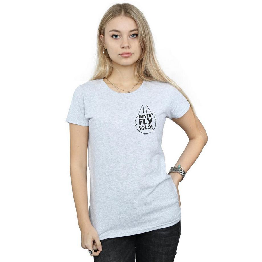 STAR WARS Never Fly Solo T-Shirt  