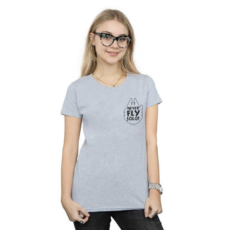 STAR WARS Never Fly Solo T-Shirt  
