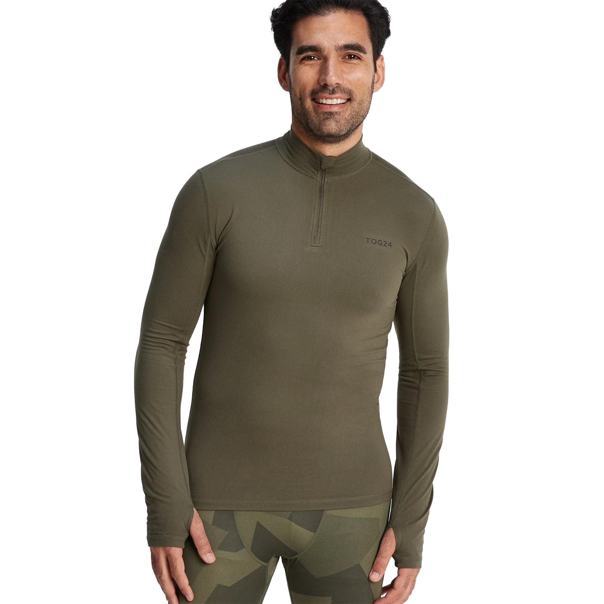 Tog24  Snowdon Base Layer Oberteil mit kurzem Reißverschluss 