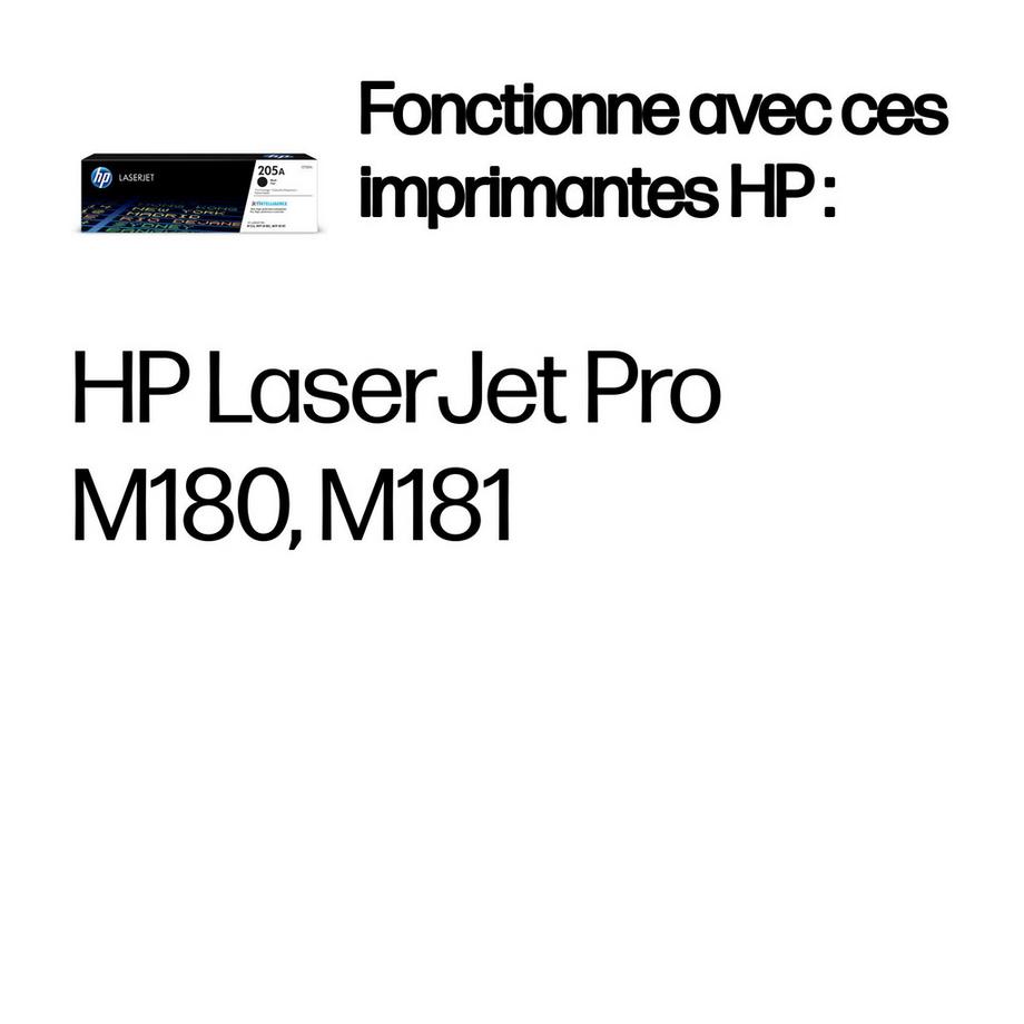 HEWLETT PACKARD  HP Toner-Modul 205A schwarz CF530A CLJ Pro MFP M180/181 1100 S. 