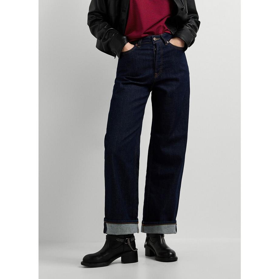 Gerade geschnittene Jeans Lexa mit hoher Leibhöhe