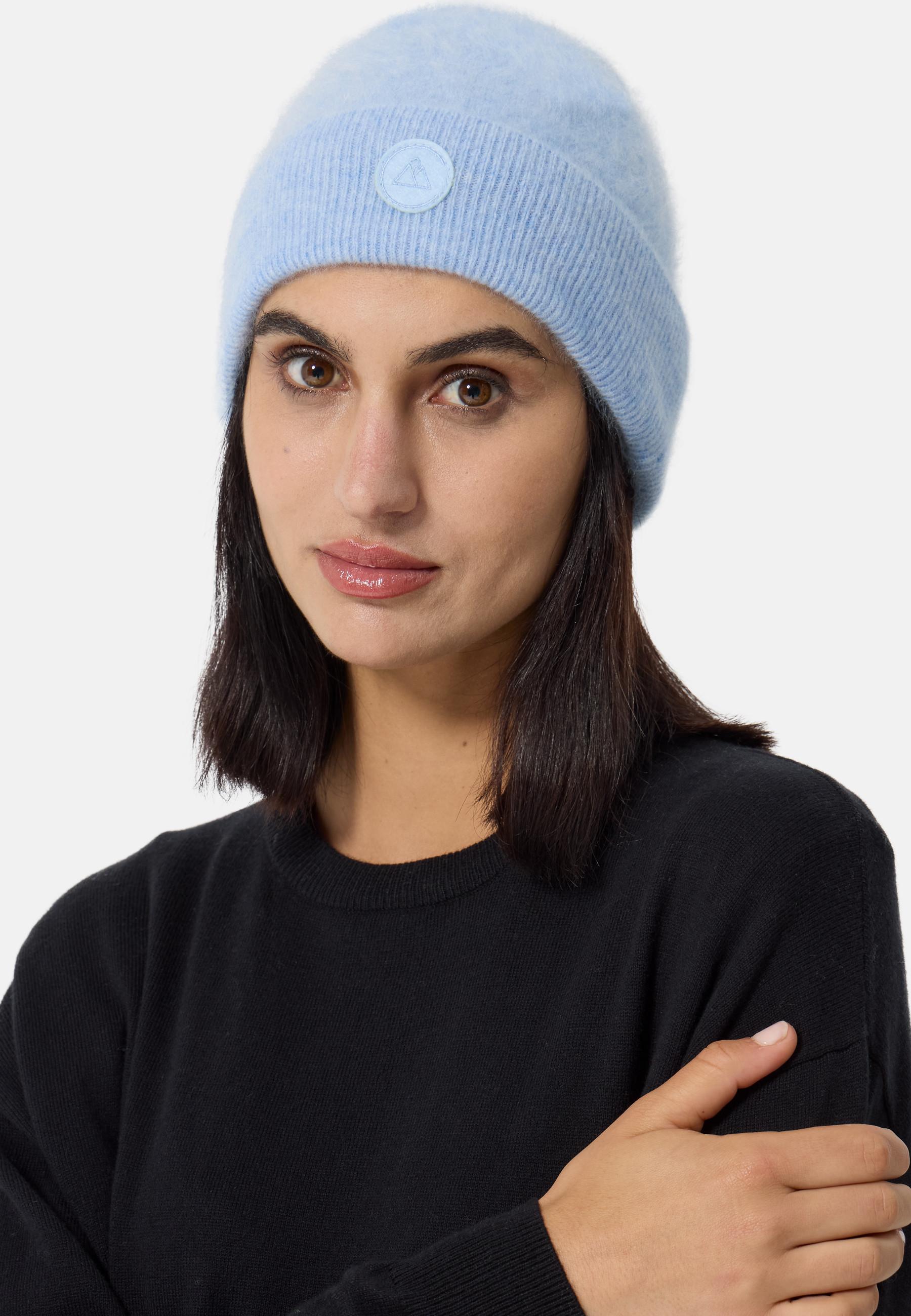 CASH-MERE.CH Kaschmir Mütze brushed  