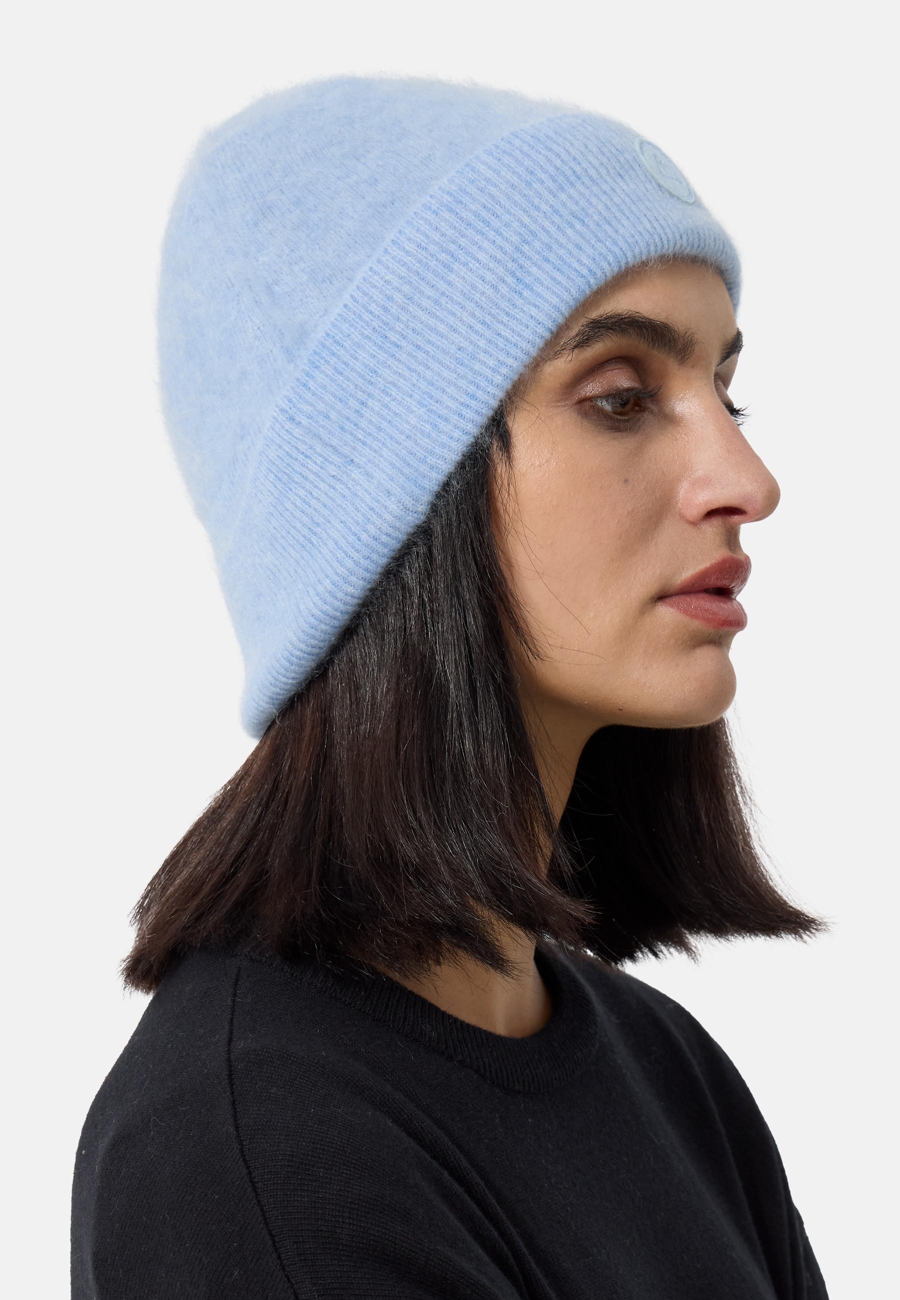 CASH-MERE.CH Kaschmir Mütze brushed  
