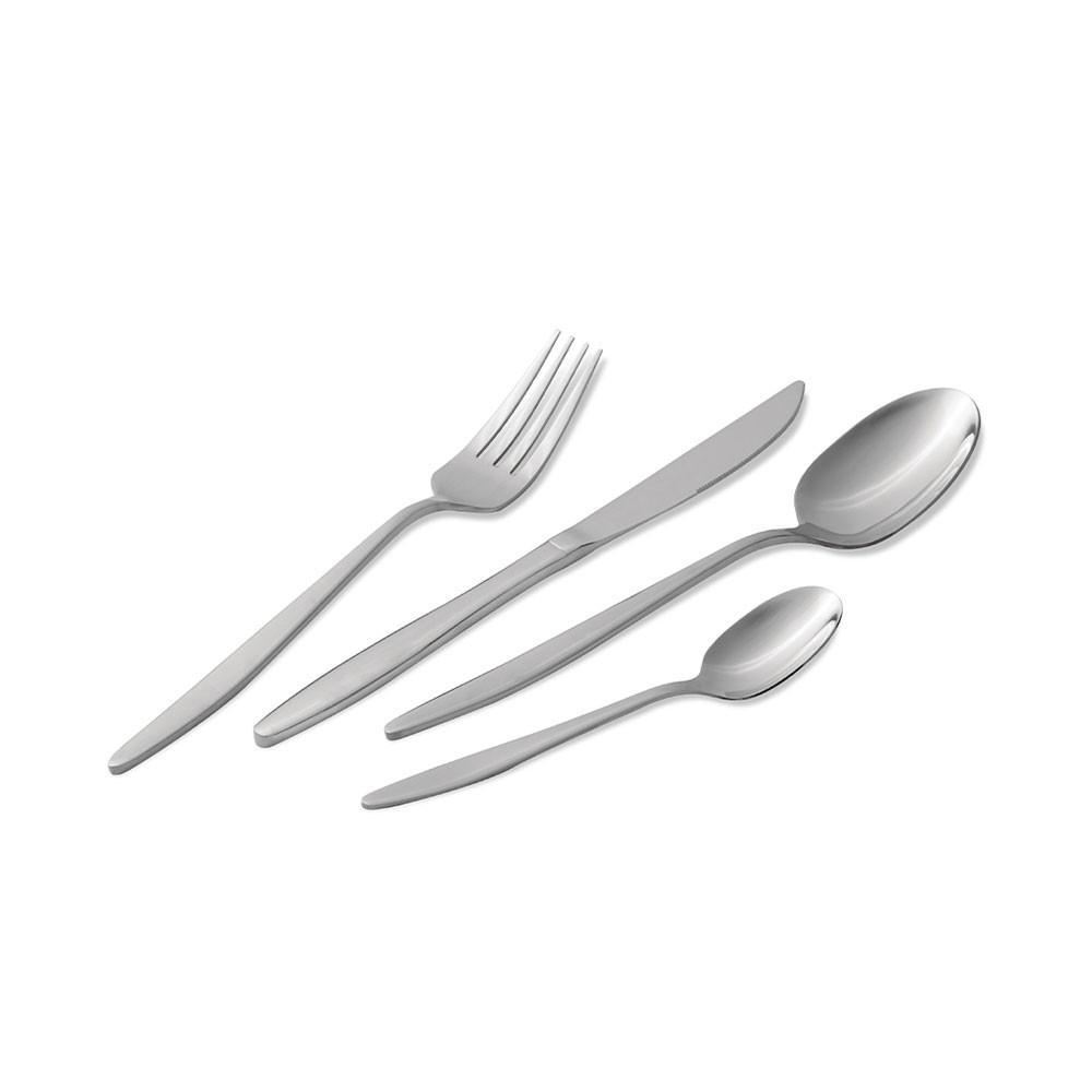 Berlinger 24-teiliges Besteck-Set SILVER  