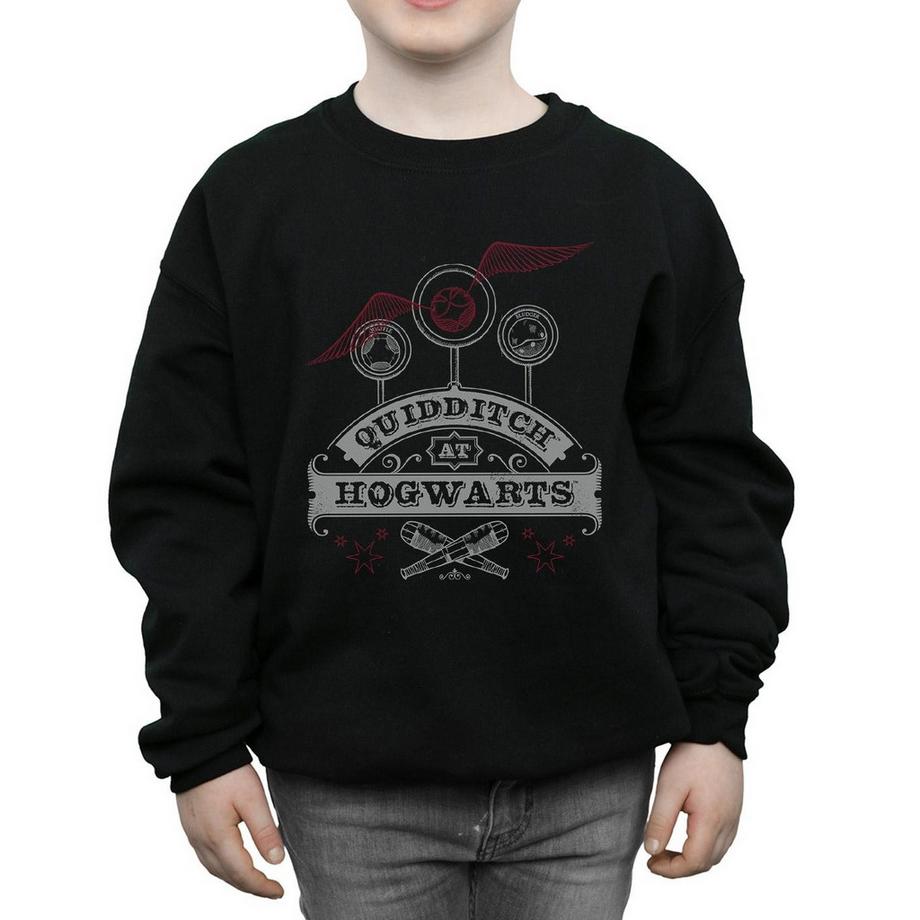 Harry Potter  Quidditch At Hogwarts Sweatshirt 