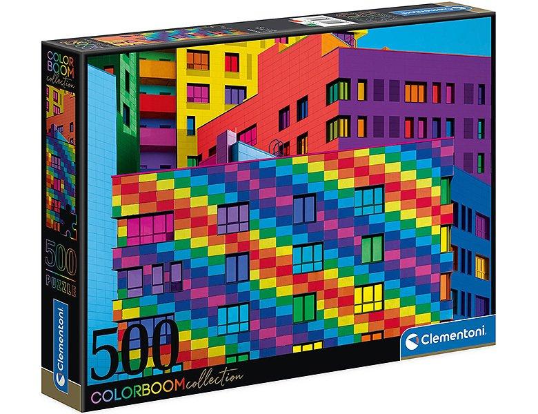 Image of Clementoni Puzzle ColorBoom Squares (500Teile)