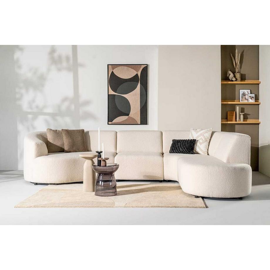 mutoni Portacandele Squand medio nero  