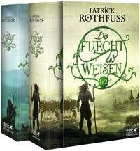 Die Furcht des Weisen, Teile 1 und 2 Rothfuss, Patrick; Schwarzer, Jochen (Übersetzung); Ströle, Wolfram (Übersetzung) Gebundene Ausgabe 