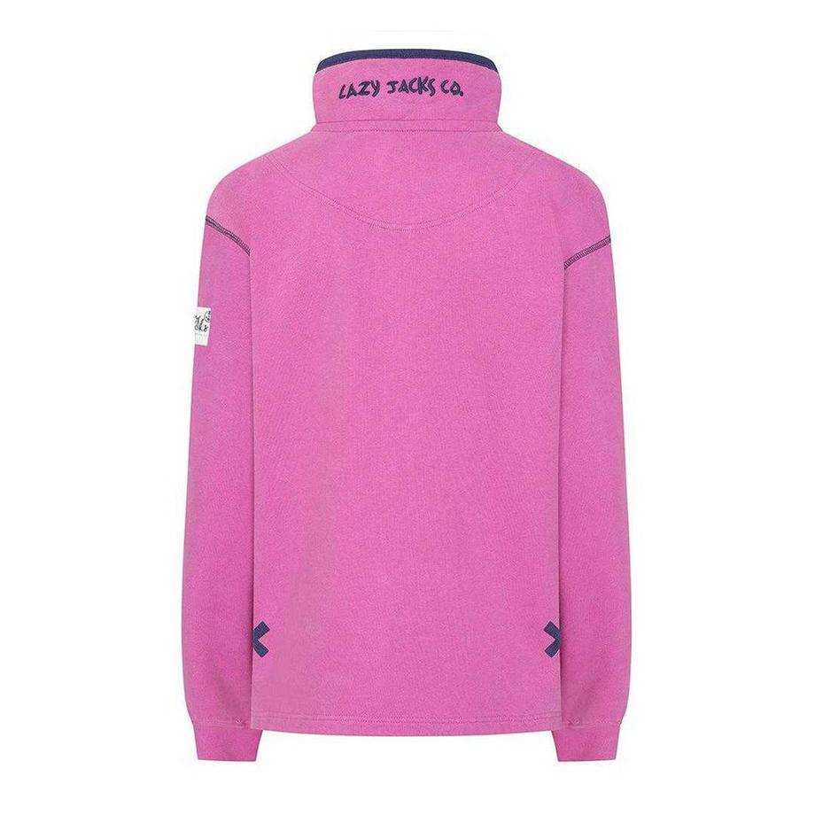 Lazy Jacks Sweatshirt Fermeture Eclair Courte  
