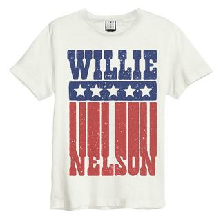 Amplified  Willie Nelson TShirt 