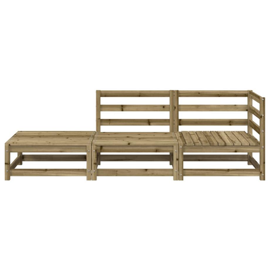 VidaXL Gartensofa imprägniertes kiefernholz  
