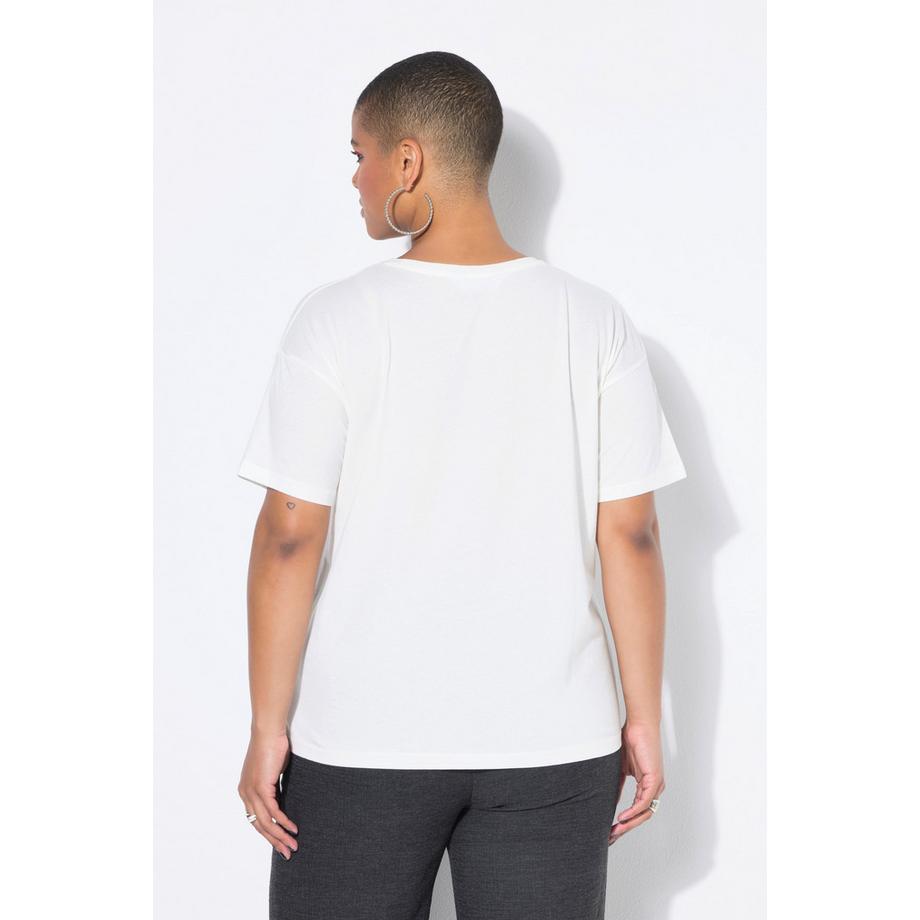 Studio Untold T-shirt oversize mezze maniche stampa floreale  