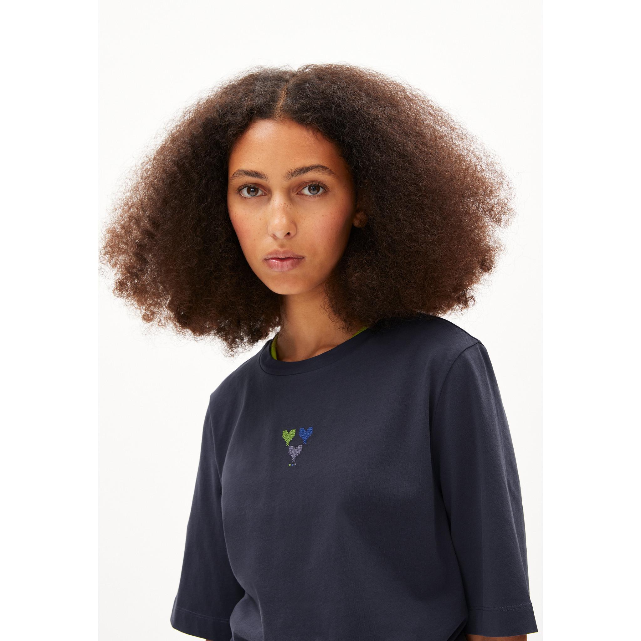 ARMEDANGELS Aya Deight T-Shirt Stampa Grafica  