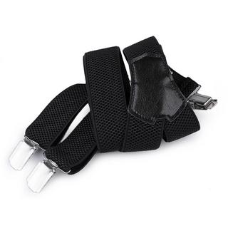 Diademita Bretelles Larges 3.5 cm avec 4 Clips Métalliques Solides Longue Taille Unique  