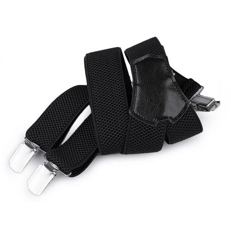 Diademita Bretelles Larges 3.5 cm avec 4 Clips Métalliques Solides Longue Taille Unique  