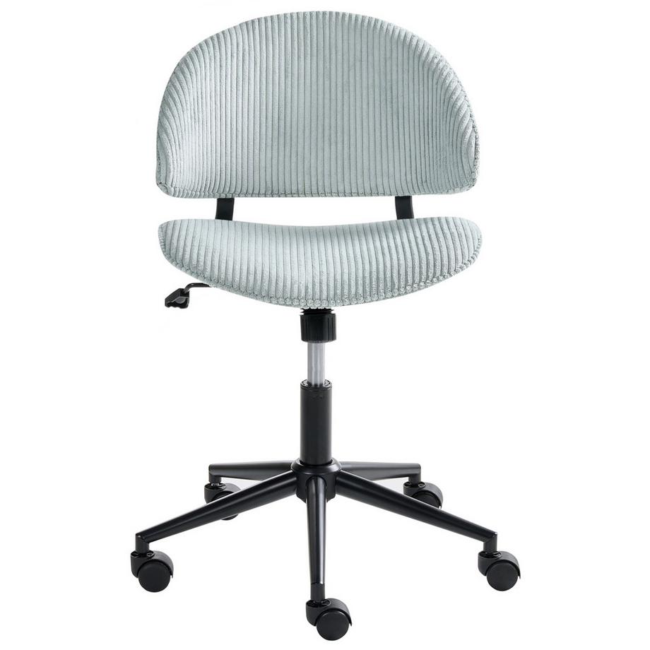 Beliani Chaise de bureau en Velours côtelé Moderne KIANA  