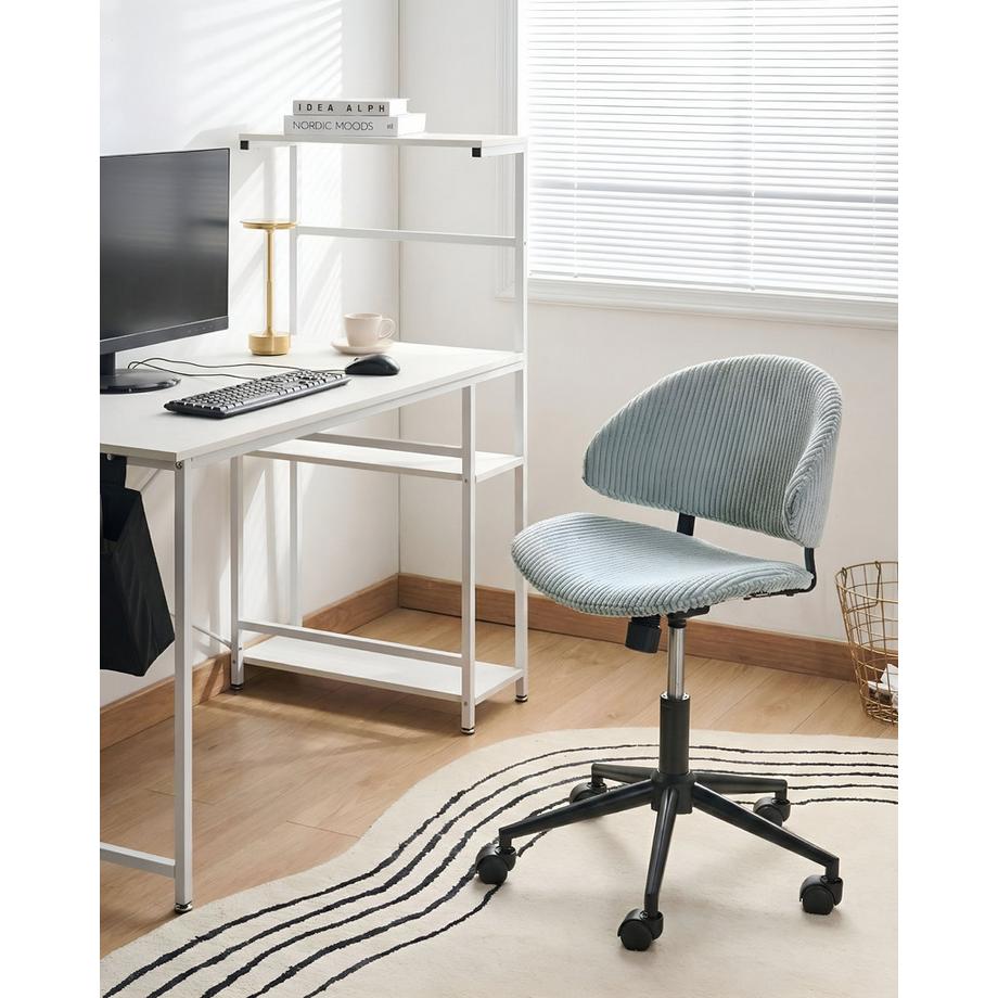 Beliani Chaise de bureau en Velours côtelé Moderne KIANA  