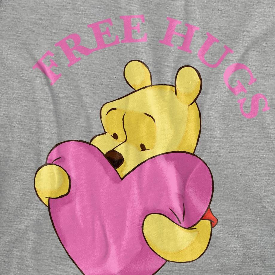 Winnie the Pooh T-Shirt Free Hugs  