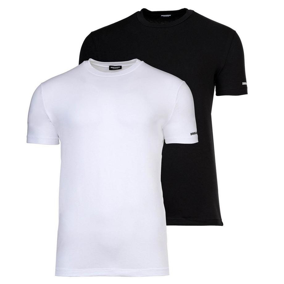 T-shirt  Paquet de 2 Confortable à porter-TWIN-PACK T-SHIRT